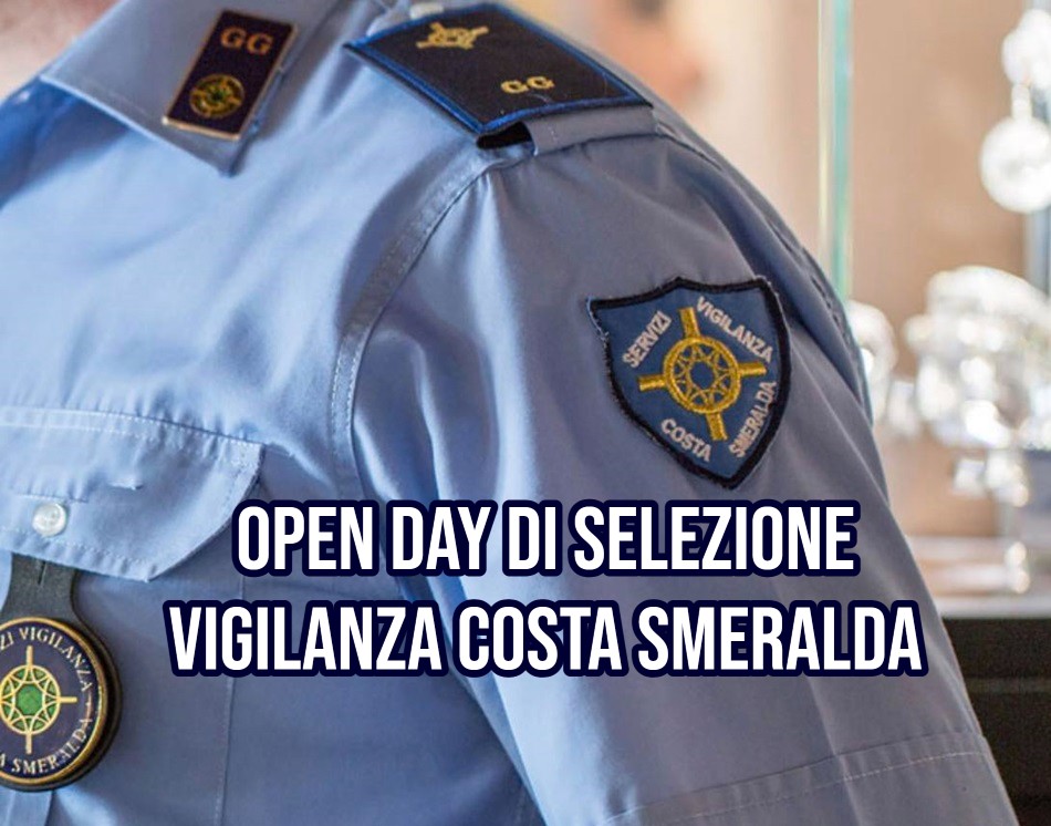 Open Day di Selezione Vigilanza Costa Smeralda
